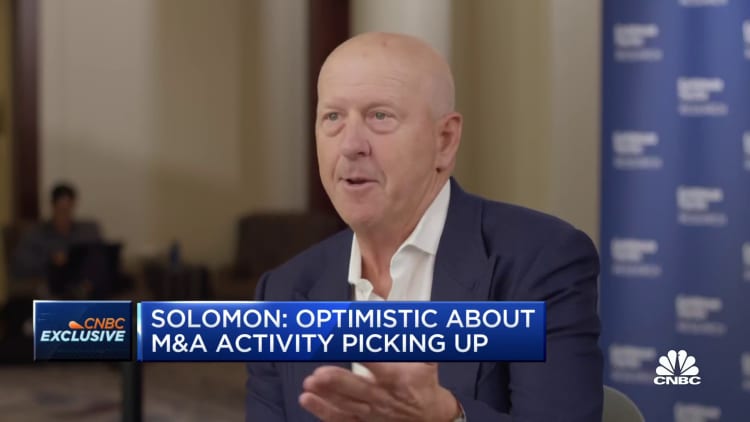 Watch CNBC's full interview with Goldman Sachs CEO David Solomon