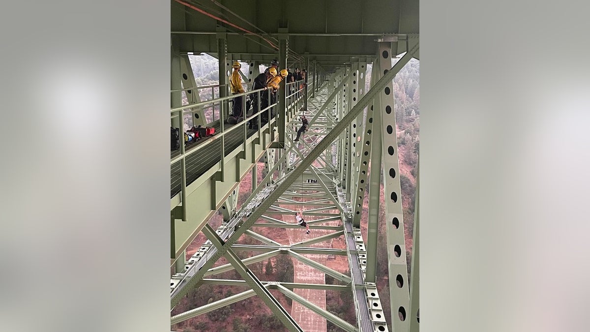 Foresthill Bridge in California